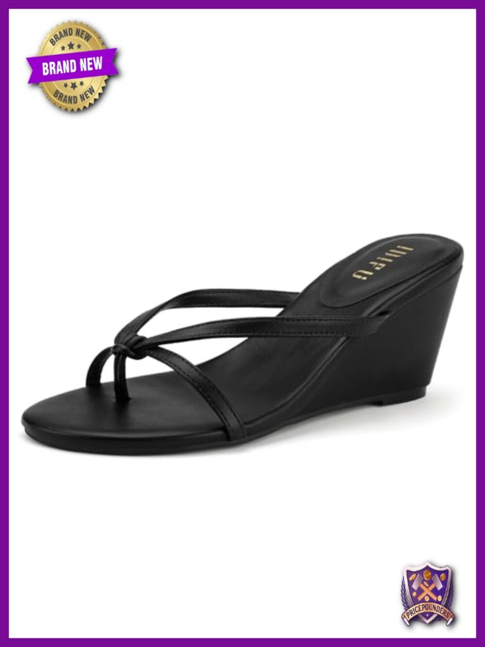 Wedge Sandals Strappy Thong Heels Dressy Casual Open Toe Slip On Beach Wedges